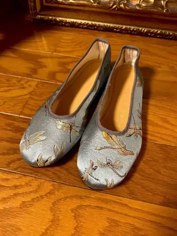 대만 신발 잠자리 블루 차이나