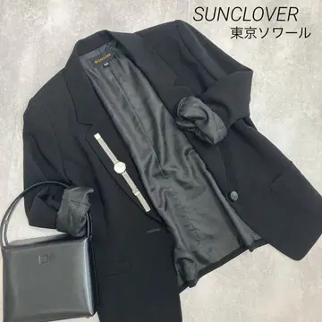 새상품급 도쿄 소와르 생클로버 블랙 XL 자켓 수트 빅 사이즈