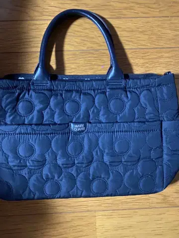 MARY QUANT 퀼팅 토트백