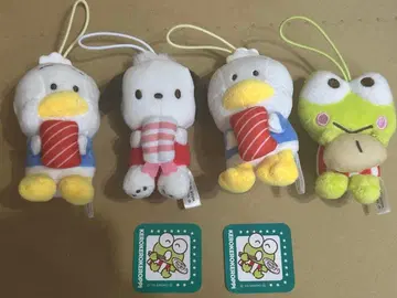 스시로 x 하피단부이 콜라보 한정판 마스코트 스티커