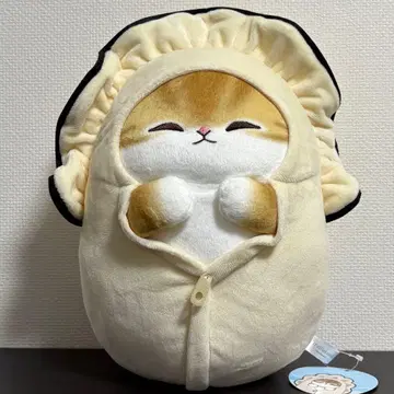 모프 샌드 카키냥 BIG 봉제 인형 브라운 태비