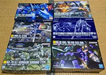 건담 프라모델 6개 세트 미조립