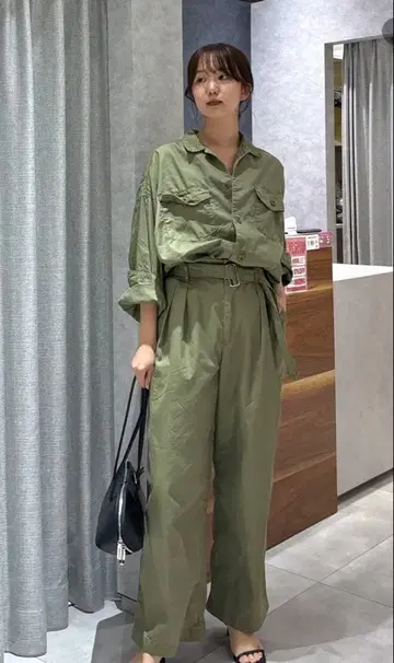 밀리터리 셋업 팬츠