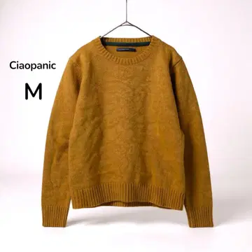 CIAOPANIC TYPY 스웨터 니트 M 사이즈 브라운 울 혼방