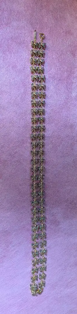 DORLAN 돌란 목걸이 골드 & 퍼플 버터플라이 나비