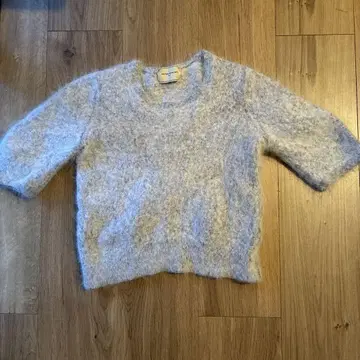 UNITED ARROWS 모헤어 혼방 오부 소매 니트