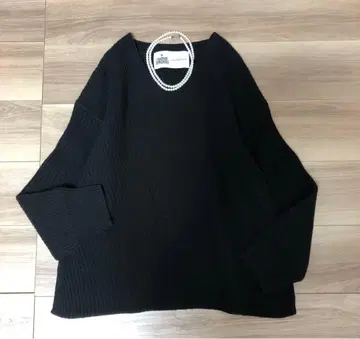 새상품급 그린 라벨 릴랙싱 해밀턴 풀오버 니트 블랙