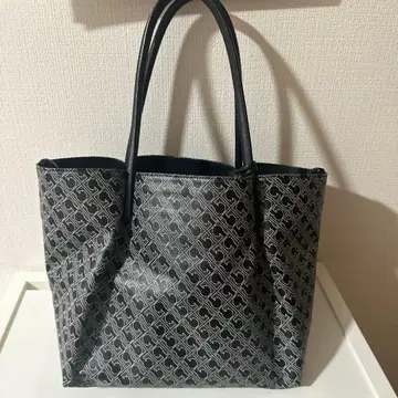 GHERARDINI 토트백 블랙과 화이트 패턴