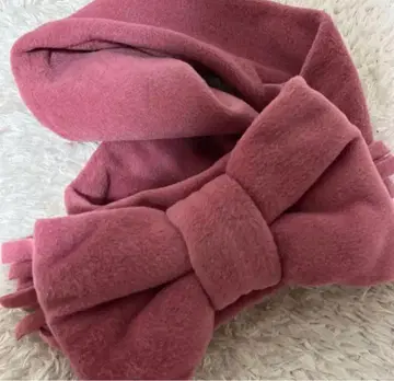 tendresse epine 테레스 에피 리본 머플러 플리스