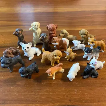 강아지 미니 피규어 묶음 판매 피규어 개