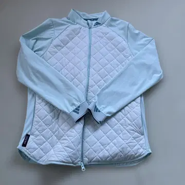 여성용 골프 자켓 라이트 블루 퀼팅