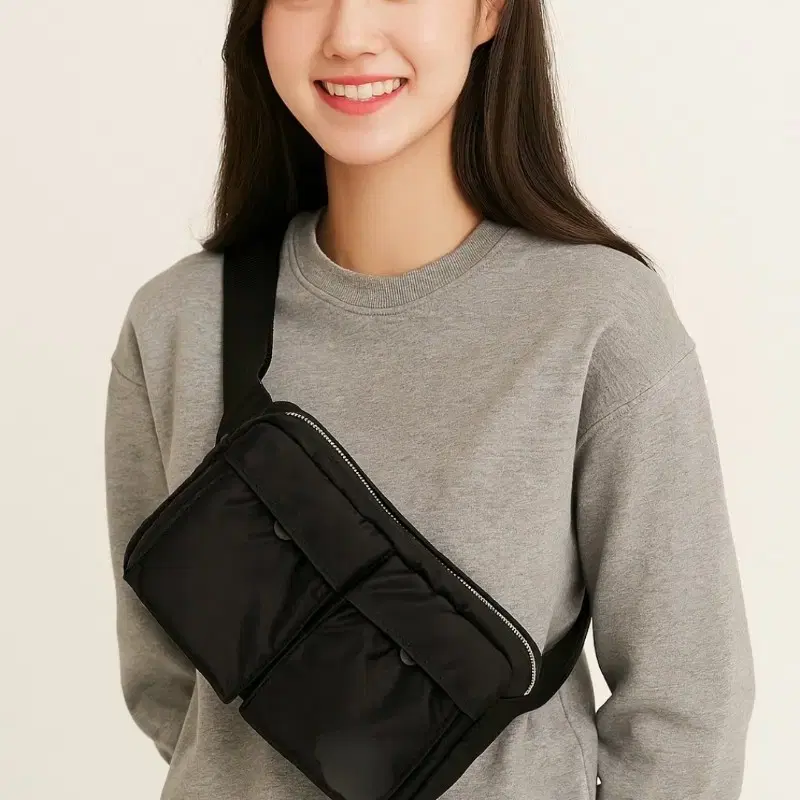 Latest Model/New Product) Porter Tanker Waist Bag Black (622-78723)