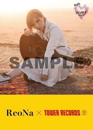 ReoNa x TOWER RECORDS HEART 타워 레코드 포스터