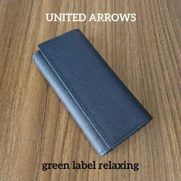 [컨디션 최상] UNITED ARROWS 가죽 키케이스 네이비