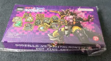 고질라 VS 디지털 몬스터 도트 핀즈 세트