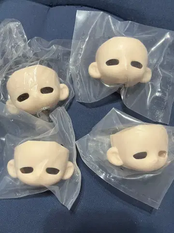 충충 카페 블라인드 인형 커스텀 페이스 부품 블랭크 페이스 4개