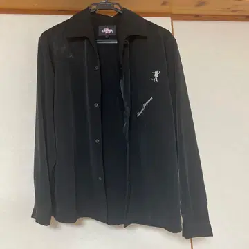 야자와 에이요시 블랙 셔츠 L 사이즈