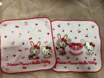 베리에짱 키티 팝업 SWEETBOX 손수건 2장