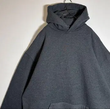 Russell Athletic 무지 멕시코제 XL 속기모 후드티