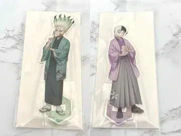 Dr.STONE 마네키네코 아크릴 스탠드 이시가미 센쿠 아사기리 겐