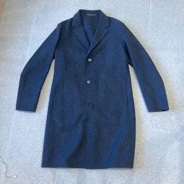 Theory 다크 그레이 체스터 코트