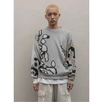 BAL 오리지널 자카드 코튼 니트