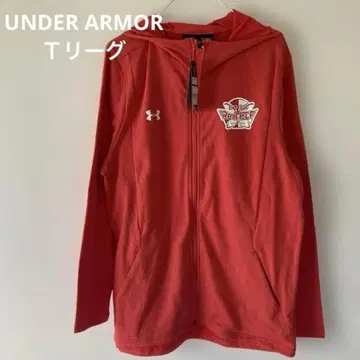 언더아머 Red ELF 후드티 탁구 T리그 후드티 레드 L