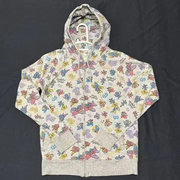 GRATEFUL DEAD 래글런 지퍼 후드티 그레이트풀 데드 올 패턴