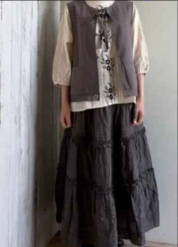 사만사 모스모스 프릴 캉캉 스커트