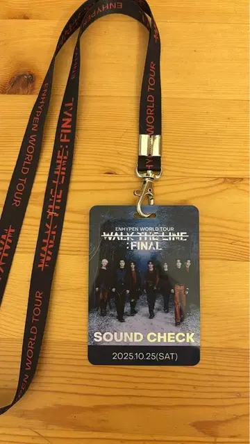 ENHHYPEN WALK THE LINE FINAL SOUND CHECK