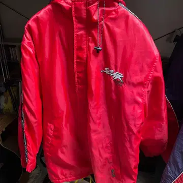 90s SOHK SCHOOL OF HARDKNOCKS 나일론 자켓