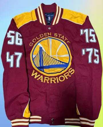 NBA 골든스테이트 워리어스 바시티 자켓 가을/겨울 아우터