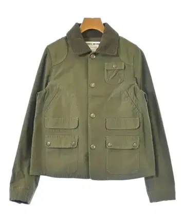 MUVEIL WORK 밀리터리 블루종 여성용