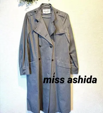miss ashida 그레이 트렌치코트 사이즈 9