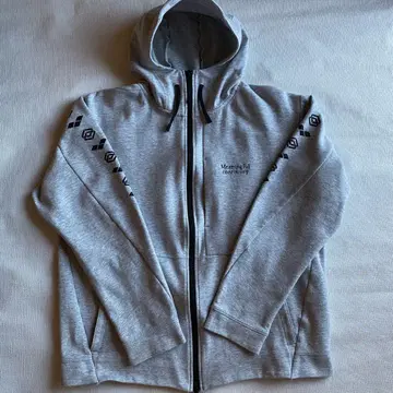 [ 새상품급 ] 아레나 x 나노 유니버스 콜라보 테크 플리스 후디 그레이