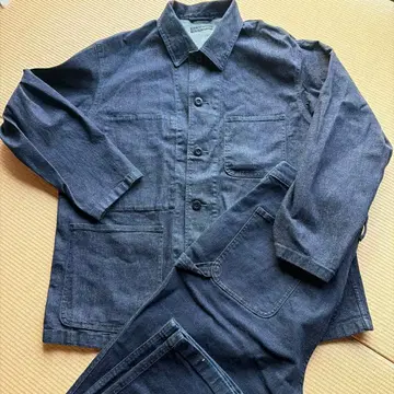 UNIQLO 데님 자켓 XL와 팬츠 L 세트 판매