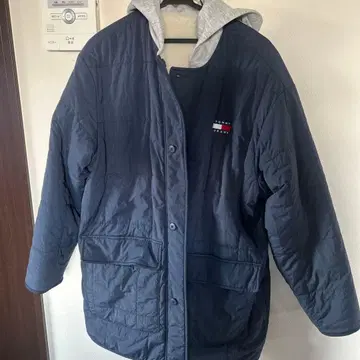 Tommy jeans 리버서블 자켓