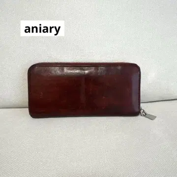 아니아리 aniary 가죽 장지갑 가죽 지갑 메이드 인 재팬