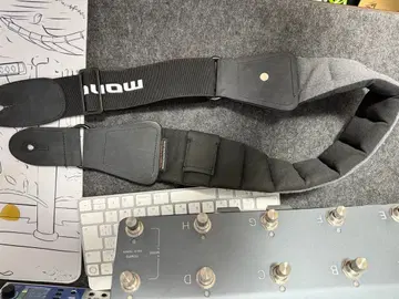 MONO 기타 베이스용 스트랩 블랙 S