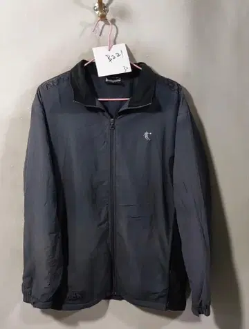 남성용 집업 자켓 그레이 경량 타입