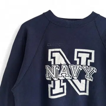 90s SOFFE 맨투맨 NAVY 밀리터리 USA제 네이비 A14