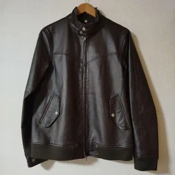 SIMPLICITE 돈피 가죽 브라운 L 사이즈 새상품급