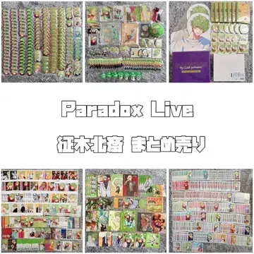 파라라이 Paradox Live 세키 호쿠사이 묶음 판매 캔뱃지 G프리