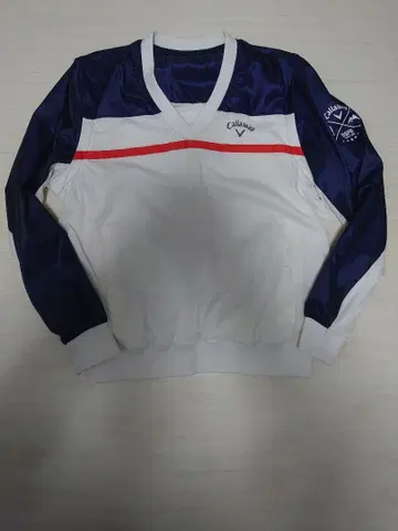 캘러웨이 V넥 풀오버 블루종 캘러웨이