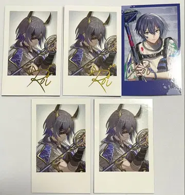 니지산지 Dytica 코야나기 로우 폴라로이드풍 카드