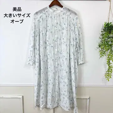 새상품급 빅 사이즈 ORB 거즈 플라워