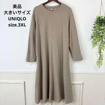 새상품급 빅 사이즈 UNIQLO 유니클로 롱 원피스 17호