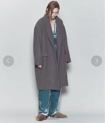 6(ROKU) ROKU BEAUTY&YOUTH 울 코트 카키