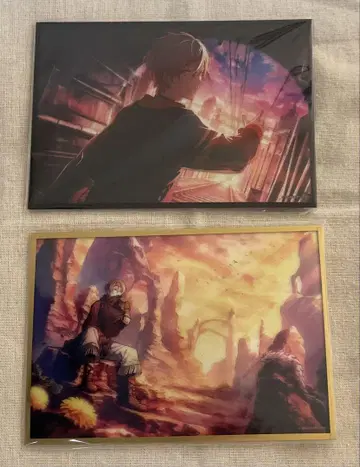 시노노메 아키토 하피코레 복권 아크릴 색지