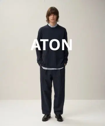 2024 SS 에이톤 화지 실크 와이드 팬츠 블랙 02